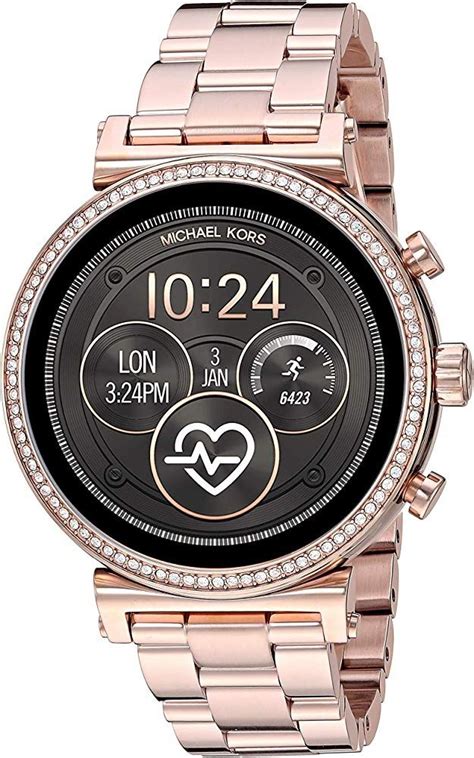 mk smart watch touchscreen women